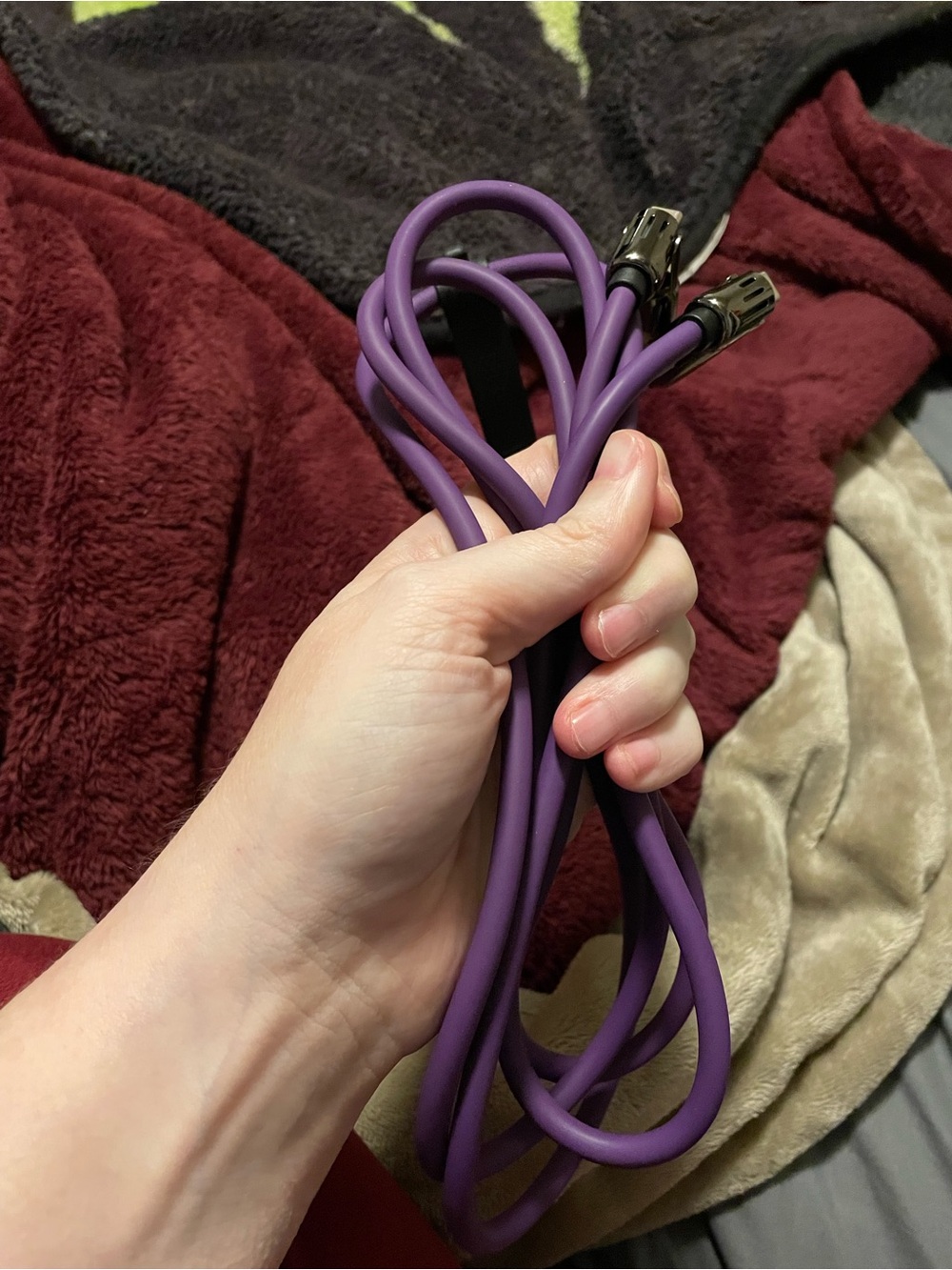 Purple XLR Audio Cable – Professional Microphone/Instrument Lead